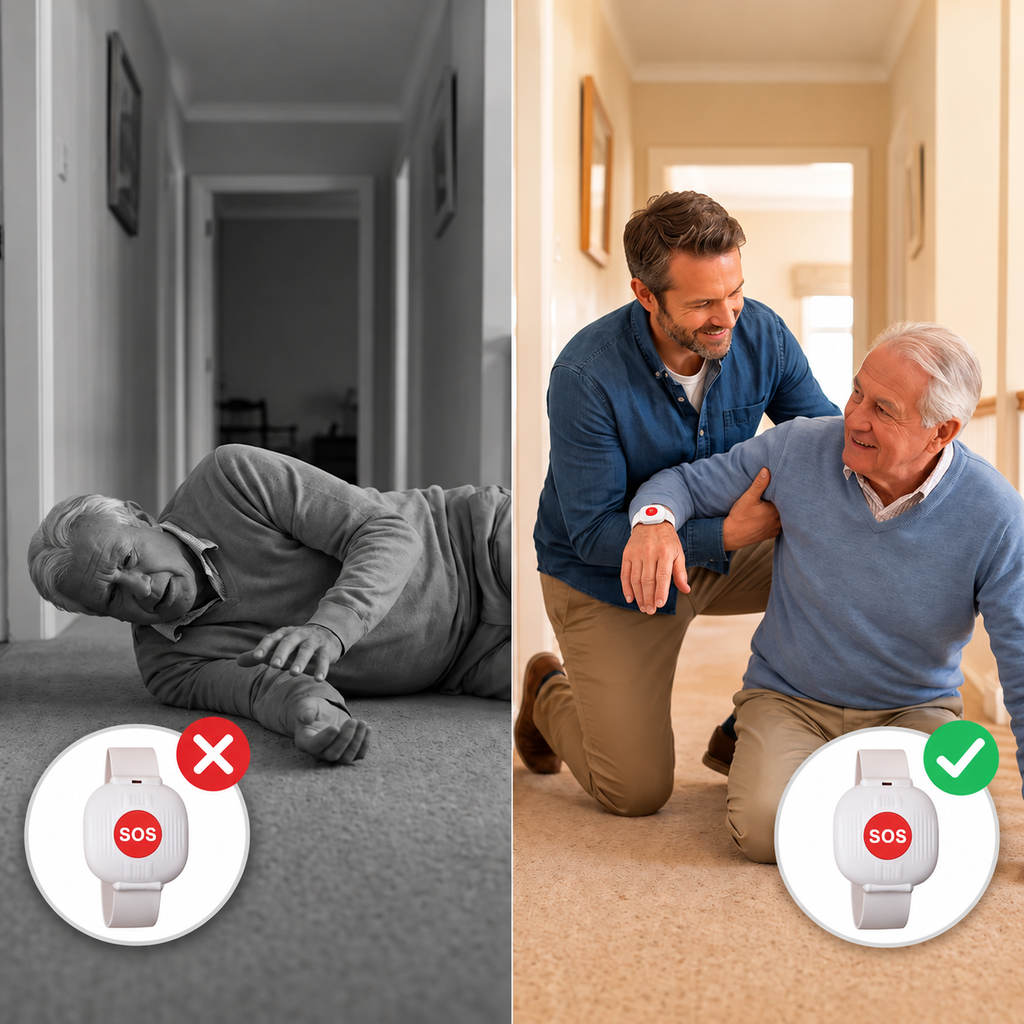 OneTouch™ – Pulsera SOS de Alerta Familiar