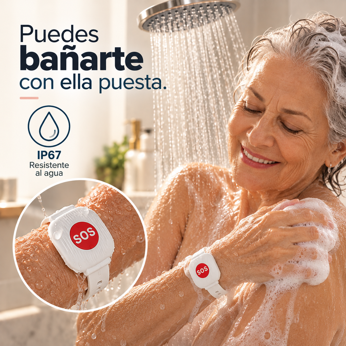 OneTouch™ – Pulsera SOS de Alerta Familiar